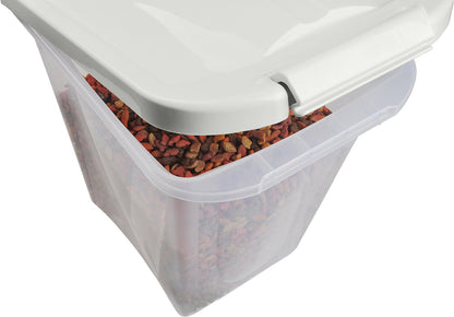 10-Pound Food Container with Fresh-Tite Seal (FC10) white