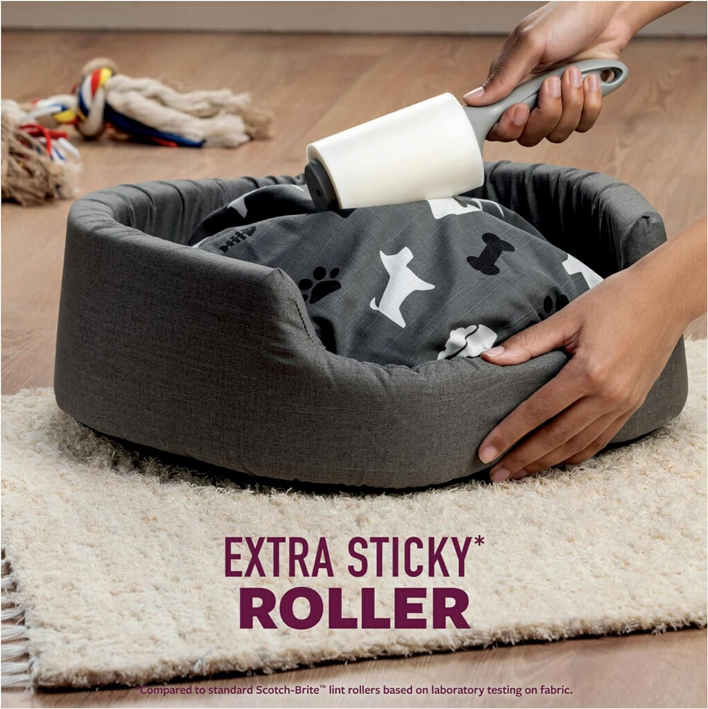 Pet Extra Sticky Hair Lint Roller, 95 Sheets