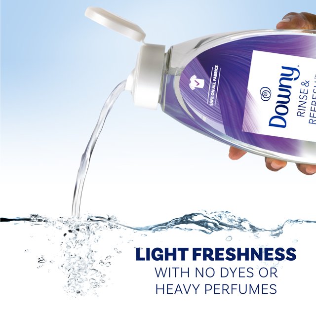 Rinse & Refresh Liquid Laundry Odor Remover and Fabric Softener, Fresh Lavender, 48.00 fl oz.