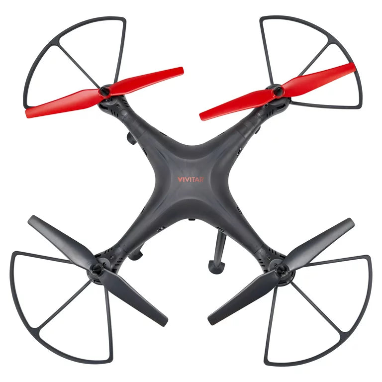 Aero view Quadcopter Wide Angle Video Drone with Wifi, GPS, 12 Minute flight time and a range of 1000 feet