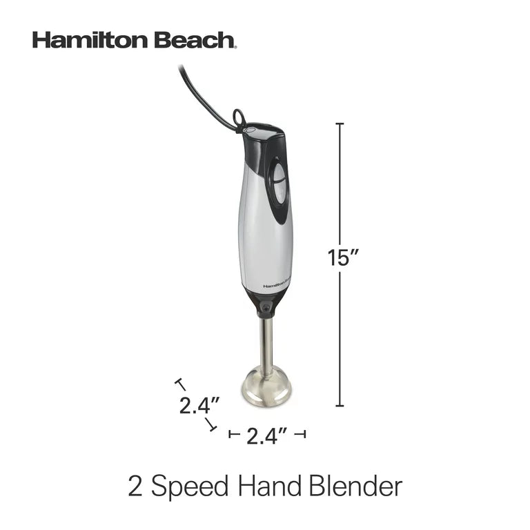 2-Speed Hand Blender, with Whisk Attachment, Model 59762