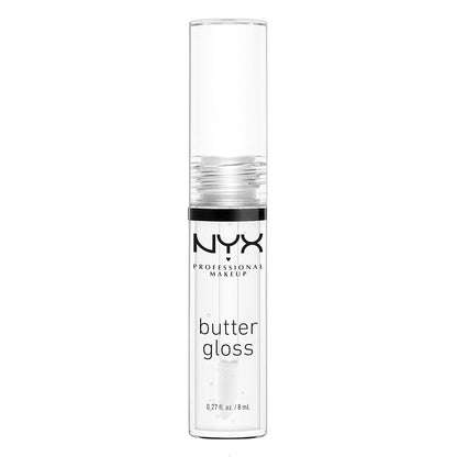 Butter Gloss, Non-Sticky Lip Gloss - Sugar Glass (Clear)