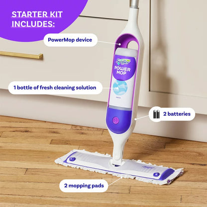 Power Mop Multi-Surface Mop Kit for Floor Cleaning, Fresh Scent