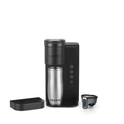 K-Express Essentials Single Serve K-Cup Pod Coffee Maker, Black