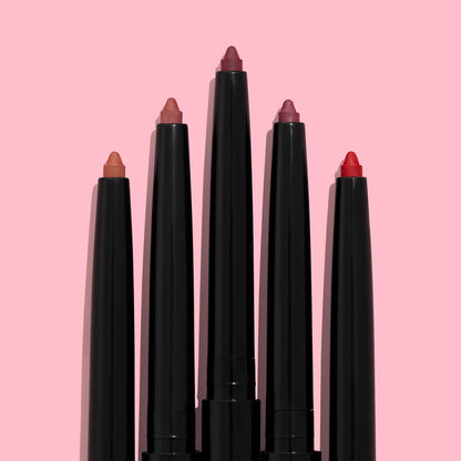 Lip Liner Perfect Pout Matte Retractable Gel Lip Liner Pencil, Red Bare To Comment