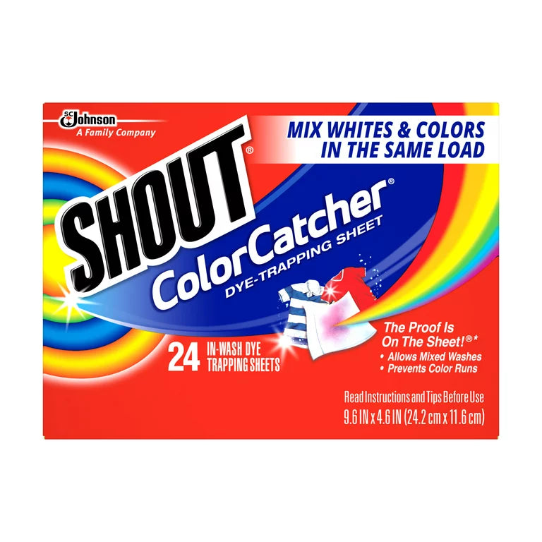 Color Catcher, Dye-Trapping Sheets, 24 Sheets