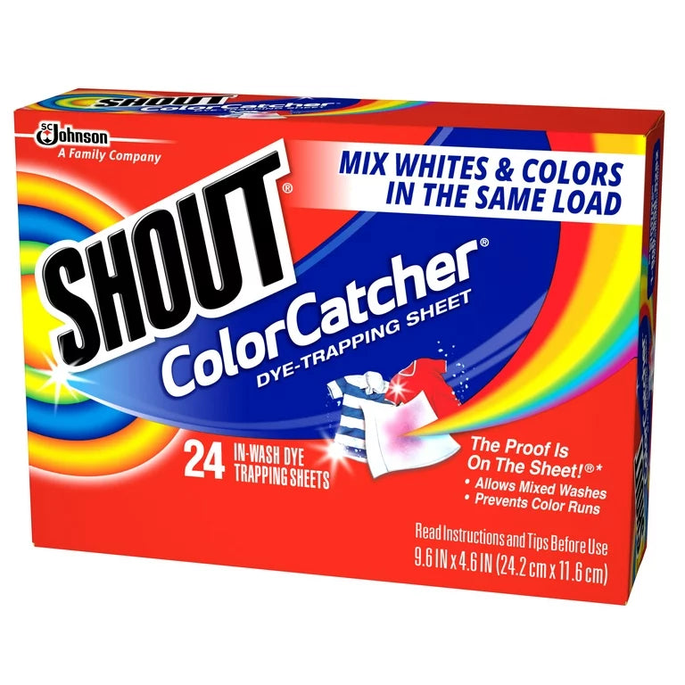 Color Catcher, Dye-Trapping Sheets, 24 Sheets